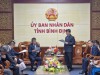 Vice Chairman of the Provincial People's Committee Nguyen Tu Cong Hoang receives Mayor of Ichinoseki city (Iwate prefecture, Japan)