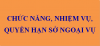 Chức năng, nhiệm vụ và quyền hạn của Sở Ngoại vụ các tỉnh, thành phố