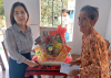 Thăm Mẹ Việt Nam Anh hùng nhân kỷ niệm 76 năm ngày Thương binh liệt sỹ 27/7.