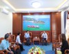 Tổng Giám đốc Công ty TNHH Trồng rừng Quy Nhơn thăm, chúc Tết Sở Ngoại vụ Bình Định nhân dịp Tết Nguyên đán Giáp Thìn năm 2024.