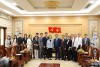 Bí thư Tỉnh ủy tiếp xã giao Đoàn công tác quận Yongsan