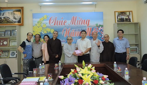Đoàn công tác của Trung tâm những người thực hiện Giấc mơ Gumi đến thăm Sở Ngoại vụ