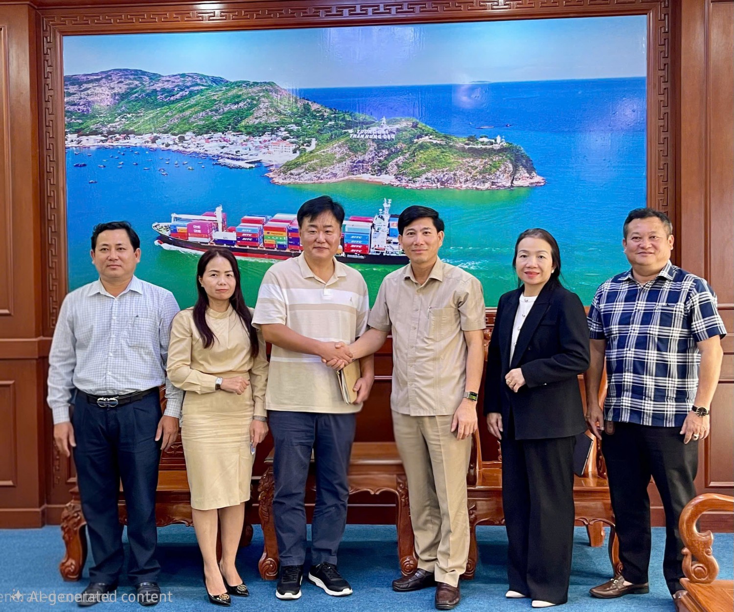 Gia Lai Department of Foreign Affairs Holds Working Session with the Standing Office of Yongsan District (Republic of Korea)