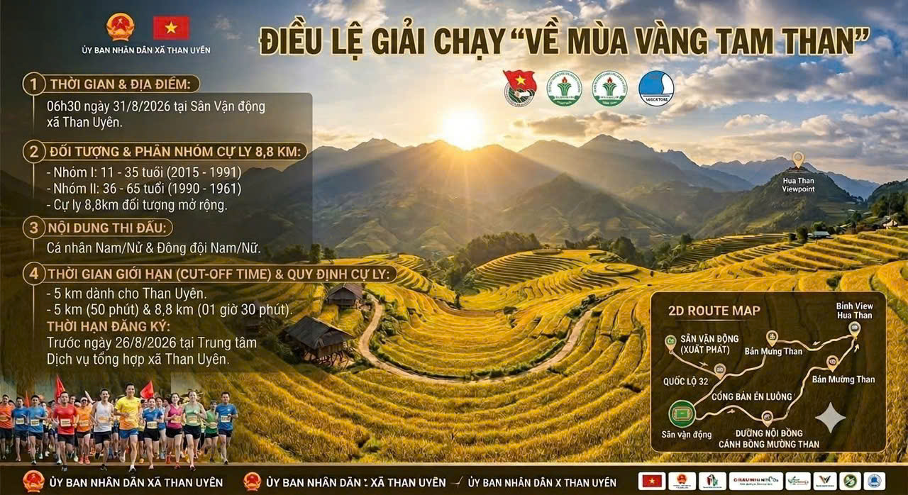 inforgraphic 4 Điều lệ Giải chạy